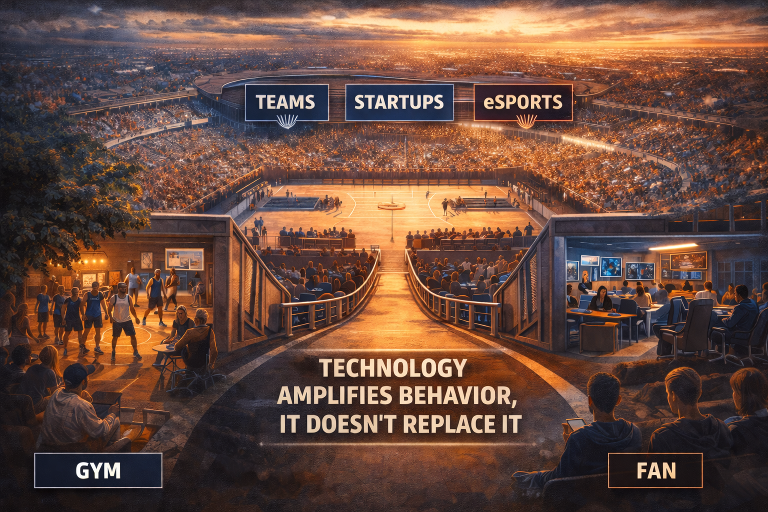 Technology Amplifies Behavior - It Doesn't Replace It