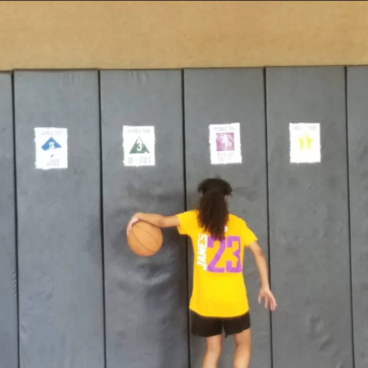 A player doing the BTE Dribble Tree