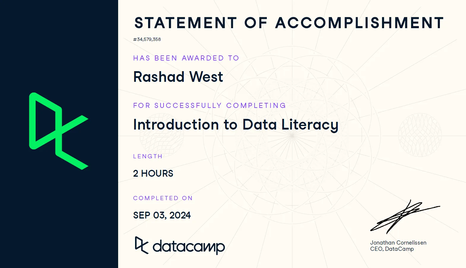 Introduction to Data Literacy